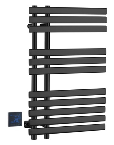 Полотенцесушитель электрический сухой 50x80 Boheme VENTURO 723-B черный