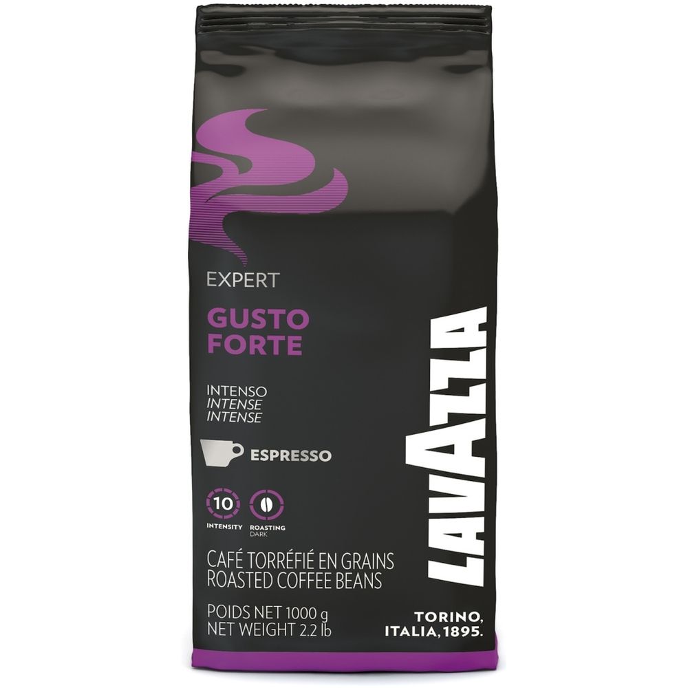 Кофе в зернах Lavazza Gusto Forte 1 кг, 2 шт