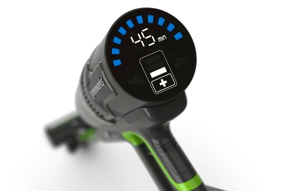 Пылесос беспроводной вертикальный аккумуляторный Greenworks Арт. 4701407UB, 24V, с 1хАКБ 4 Ач и ЗУ