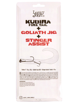 Твистер LJ 3D BBS Series KUBIRA FIRE TAIL 7,0in (17,50)/PG44 1шт.