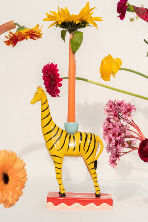 Подсвечник Sophie stripes