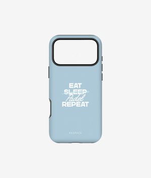 Чехол ROUTINE (голубой) для iPhone