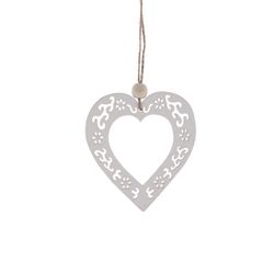 GAEM Украшение новогоднее "Сердце", L9 W0,5 H10 см, 3в.