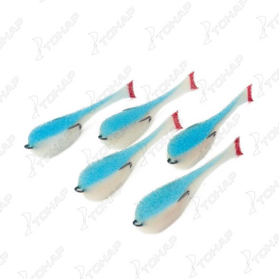 Рыбка поролоновая 9,5 см б/с 02 кр.1/0 (HS-95-02) Helios