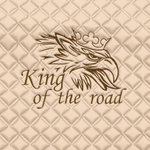 Ковры SCANIA 5 серии Р (автомат) (экокожа, бежевый, бежевый кант, коричневая вышивка)