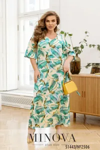 Платье 2506-морская волна Minova