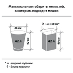Мешки для мусора с завязками LAIMA "ULTRA" 60 л синие рулон 15 шт. особо прочные ПСД 30 мкм 60х70 см (5 штук в упаковке)