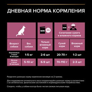 Пауч Pro Plan Sensitive Skin для взрослых собак мелких и карликовых пород с чувствительной кожей с лососем