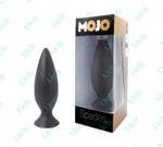 Черная анальная пробка Mojo, 12 см