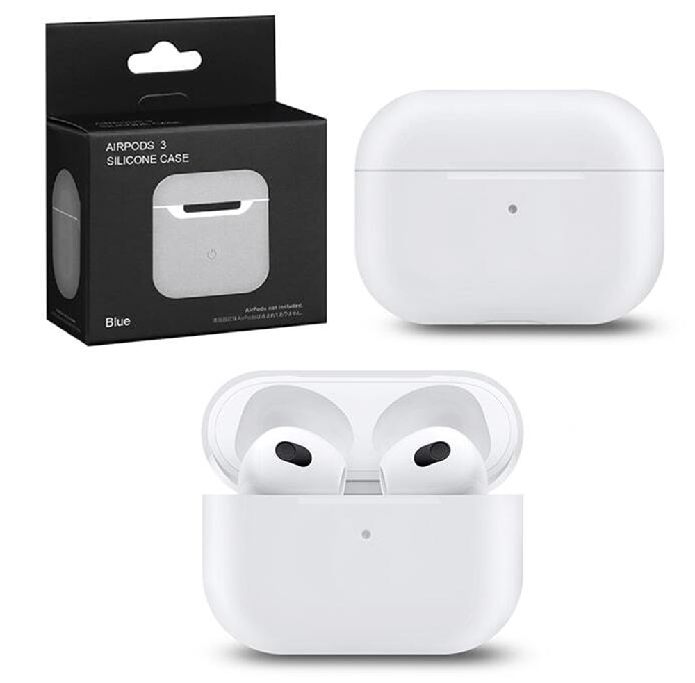 Чехол для Apods 3 Silicone White