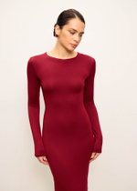 Платье GIA, сангрия