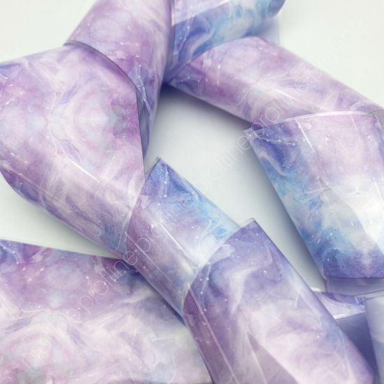 Фольга для дизайна ногтей с рисунком №1