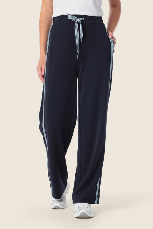 Брюки из модала и полиэстера