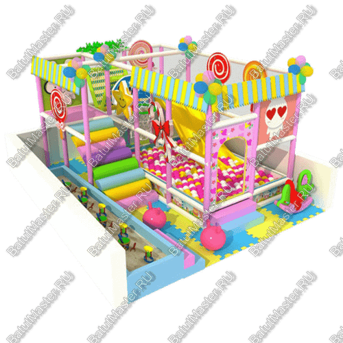 Детский игровой лабиринт «Сладкие горки»