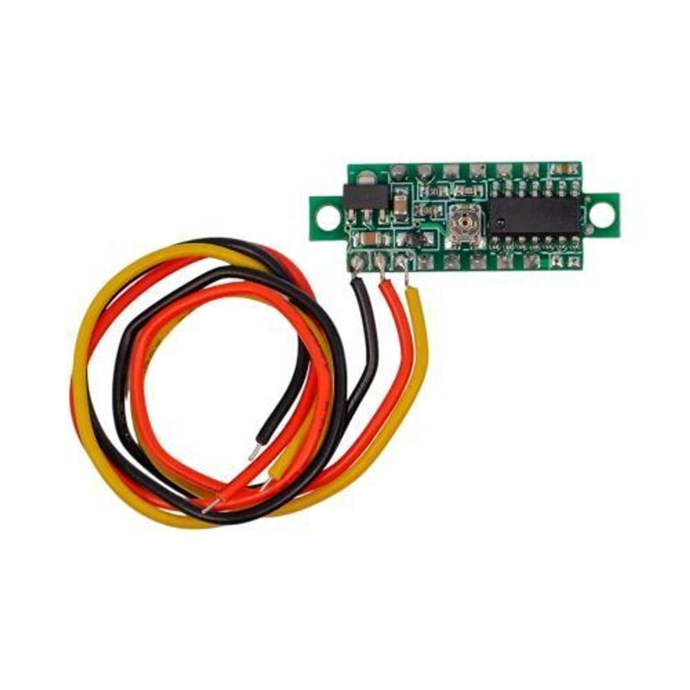 Цифровой вольтметр DC 0-100V (Синий)