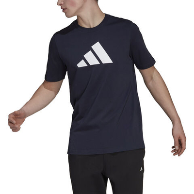 Мужское теннисное поло adidas Future Icon 3BAR T-Shirt Men - Blue, White