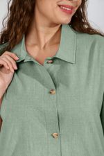 Блузка (рубашка) Тимьян-4 Виотекс ЗЕЛЁНЫЙ
