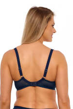 Темно-синий бюстгальтер Sonia с чашками на тонком поролоне (Размер: 70F) (Цвет: темно-синий)