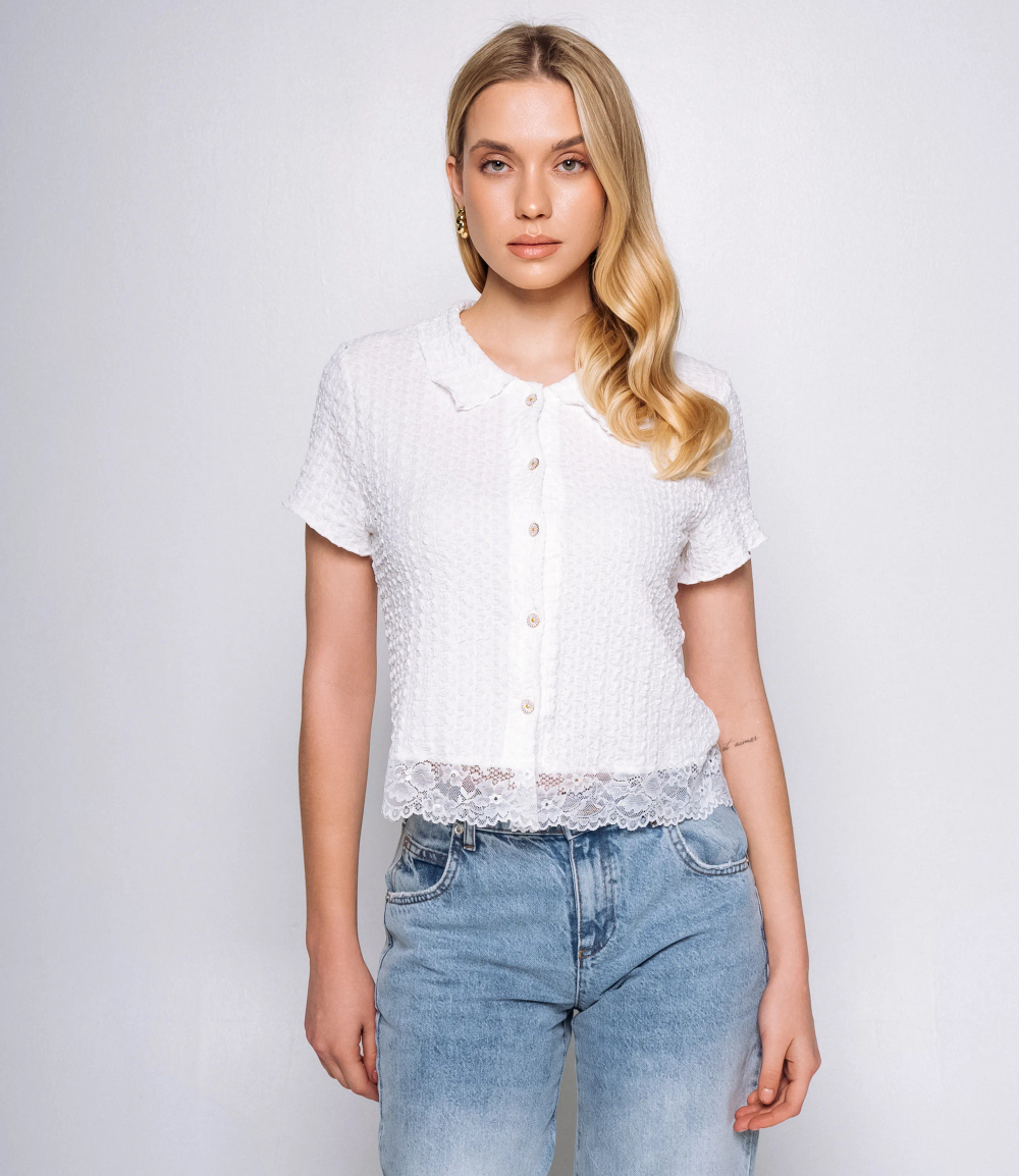 Рубашка жен. (р-р (42-44), Белый)