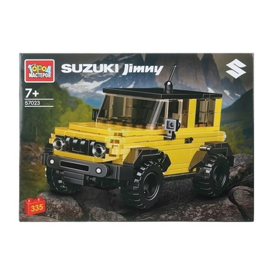 Конструктор пластмассовый 335эл. "Suzuki Jimny" коробка 57023-ZH (Город мастеров)