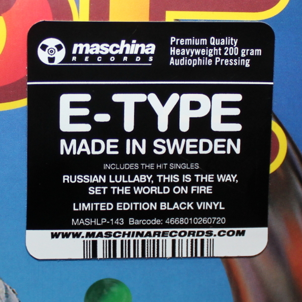 E-Type / Made In Sweden (LP)