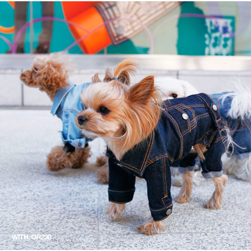 406 PA-OW Джинсовка с рукавами / куртка джинсовая