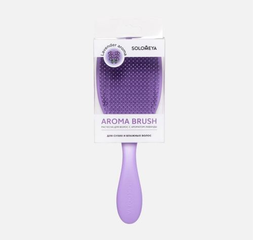 Solomeya Wet Detangler Brush Cushion расческа для сухих и влажных волос