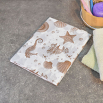 Штора для ванной 180*180см "Ракушки коричневые", 0-00/09-10