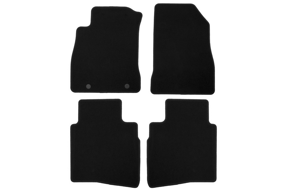 Коврики в салон Klever Econom NISSAN Juke 2010-2014, 2014-2019, кроссовер, 4 шт. (текстиль) Klever.KVR01363501200K