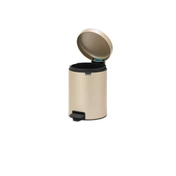 Brabantia - Контейнер для мусора NewIcon Metallic Gold 5л / артикул   304422  / GTIN 8710755304422