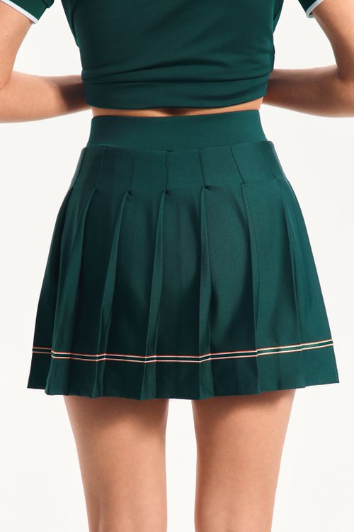 Юбка плиссе High-grade, Deep green