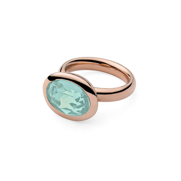 Кольцо Qudo Tivola Pacific Opal 18.5 мм 650526 BL/RG размер 18,5