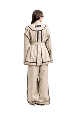 Костюм из крапивы OVSYANKA Beige