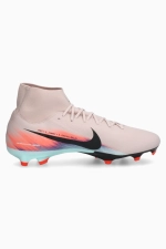 Бутсы Nike Zoom Mercurial Superfly 10 Academy FG/MG - розовый