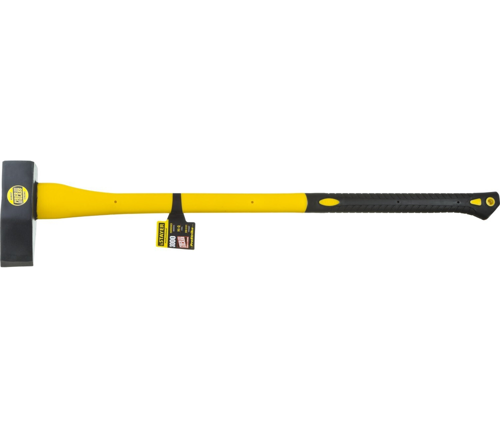 STAYER FIBERGLASS, 3000/3800 г, 900 мм, тяжелый кованый колун, Professional (20624-30)