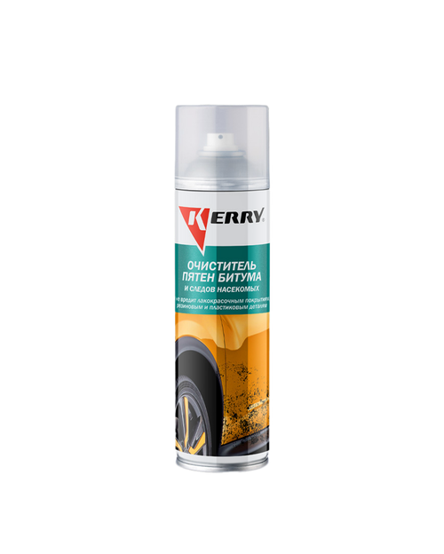 Очиститель следов насекомых и битумных пятен Kerry, аэрозоль, 335 мл