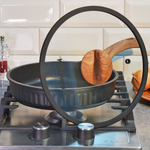 Сковорода 24см Ristretto Stella, а/пр литая со стеклянной крышкой