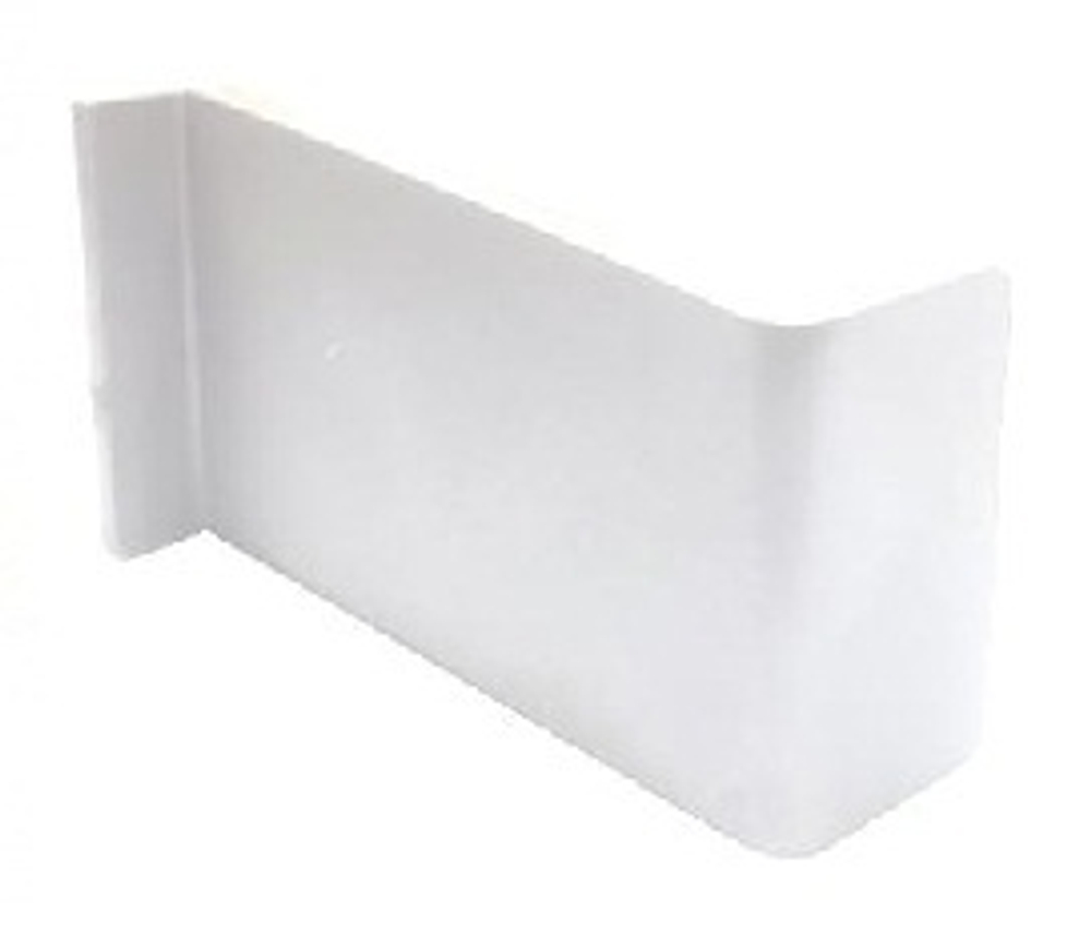 Накладка декор ABS L №1, белая