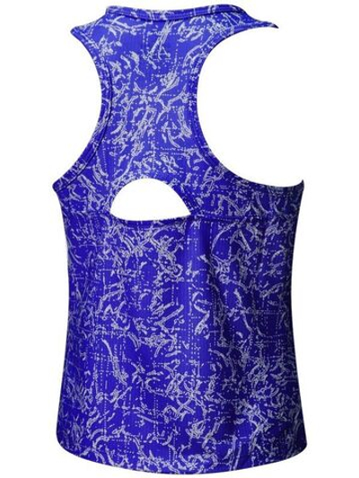 Футболка для девочки теннисная Nike Court Dri-Fit Victory Tank Printed G - concord/white