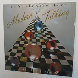 Винтажная виниловая пластинка Modern Talking Lets Talk About Love (Germany 1985 Club Edition)
