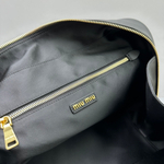 Miu Miu Leather Top Handle Bag 24 cm