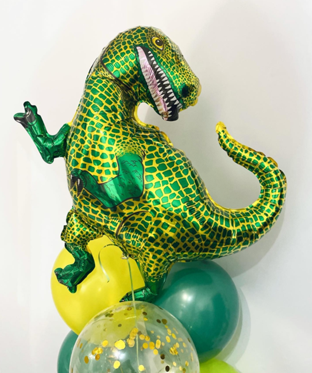 F Шар фигура Динозавр Тираннозавр 32"/81 см (БГ-24)  Изображение3