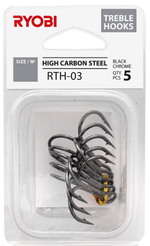 Крючок тройник рыболовный RYOBI RTH-03