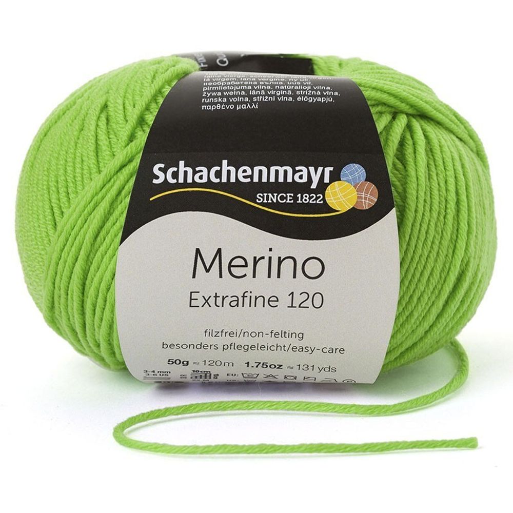 Пряжа Schachenmayr Merino Extrafine 120 (00170)