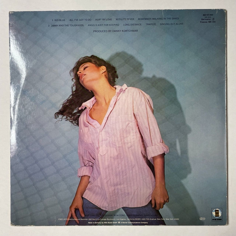Винтажная виниловая пластинка LP Louise Goffin Kid Blue (Germany 1979)