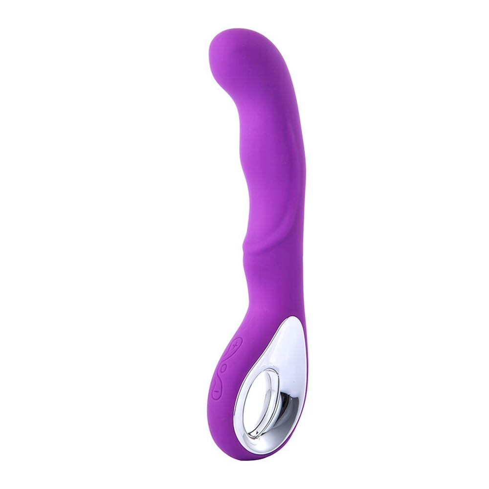 Вибратор перезаряжаемый силиконовый для G-точки Female G-spot Finger Pussy Vibrator (Цвет: фиолетовый)
