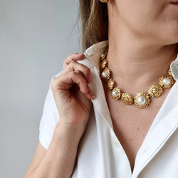 Колье с жемчуга Anne Klein