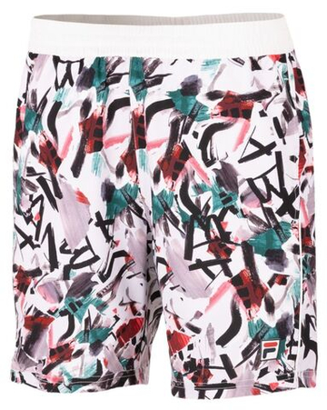 Мужские теннисные шорты Fila Leo - разноцветный