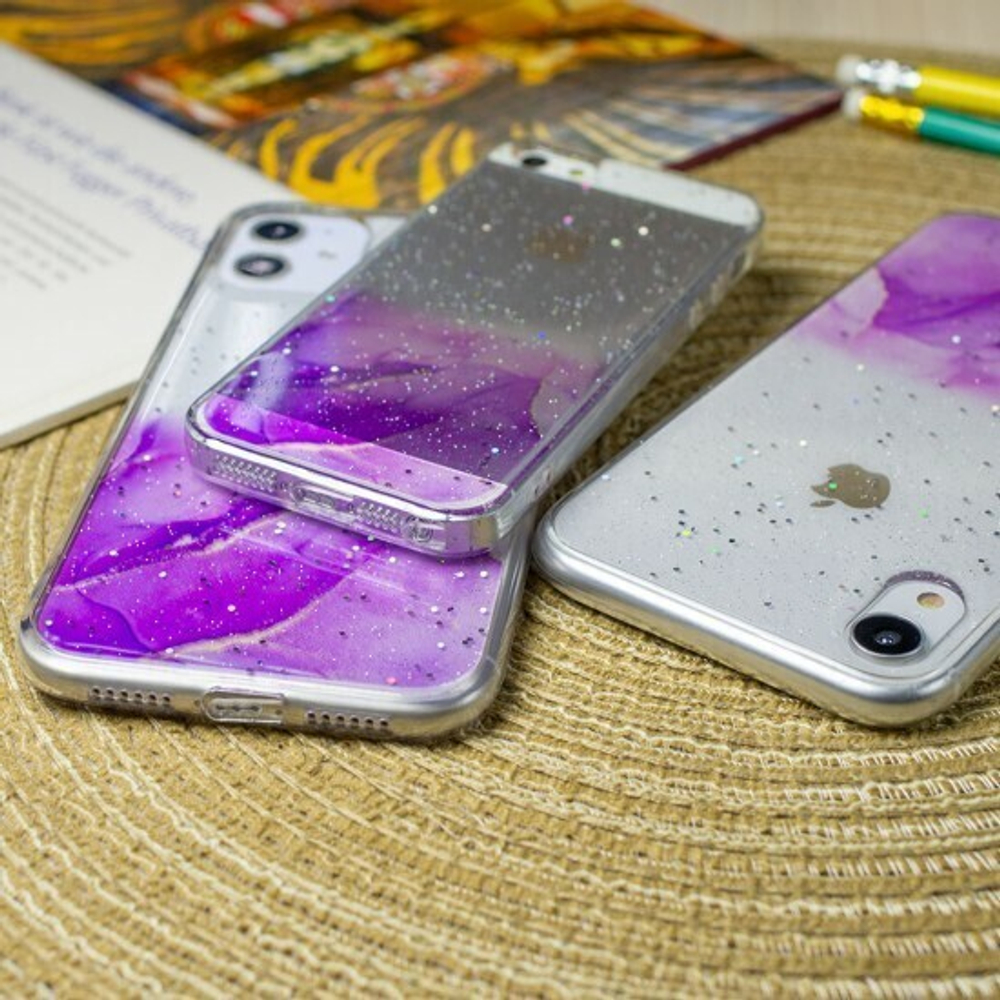 Силиконовый чехол Акварель для Samsung Galaxy A30, 011853