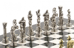 Шахматы "Греко-Римская война" 32х32 см мрамор G 120800